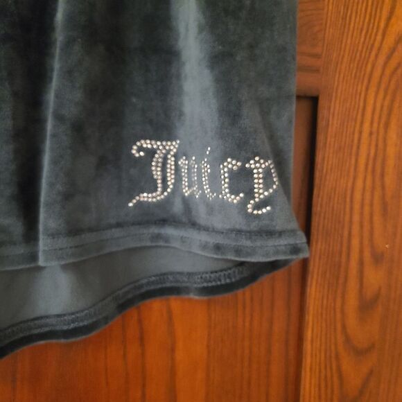 Juicy Couture Velour Two Piece Pajama Set Emerald Green Size 1X - Picture 4 of 6